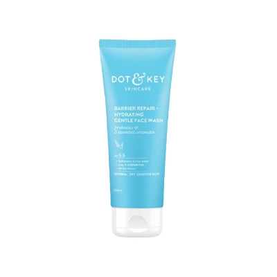 Picture of Dot & Key Barrier Repair Gentle Hydrating Face Wash 100ml for Normal, Dry & Sensitive Skin | India