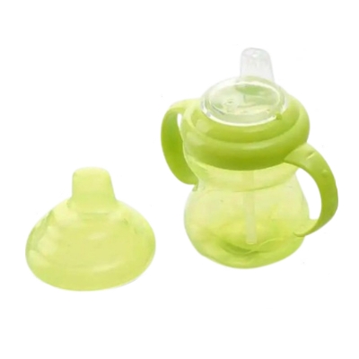 Picture of 1pcs 250ml Slicone Nipple Mumpot Kids Water Bottle/Mom Pot Random Multicolor