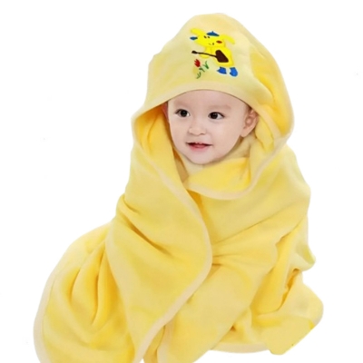 Picture of 1pcs Baby Cap Towel Baby Hooded Towels, Newborn Baby, Washable, Kids Cap Towel , Bath Towels, Velvet Cap Towel Size 29''x27''