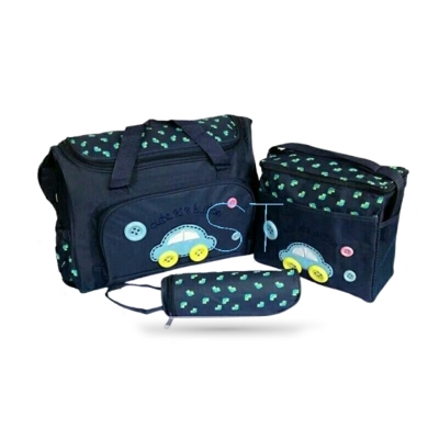 Picture of Multi-functional Mother Diaper Bag Mother Baby Travel Bag 1 Set (3pcs) Multicolor Available