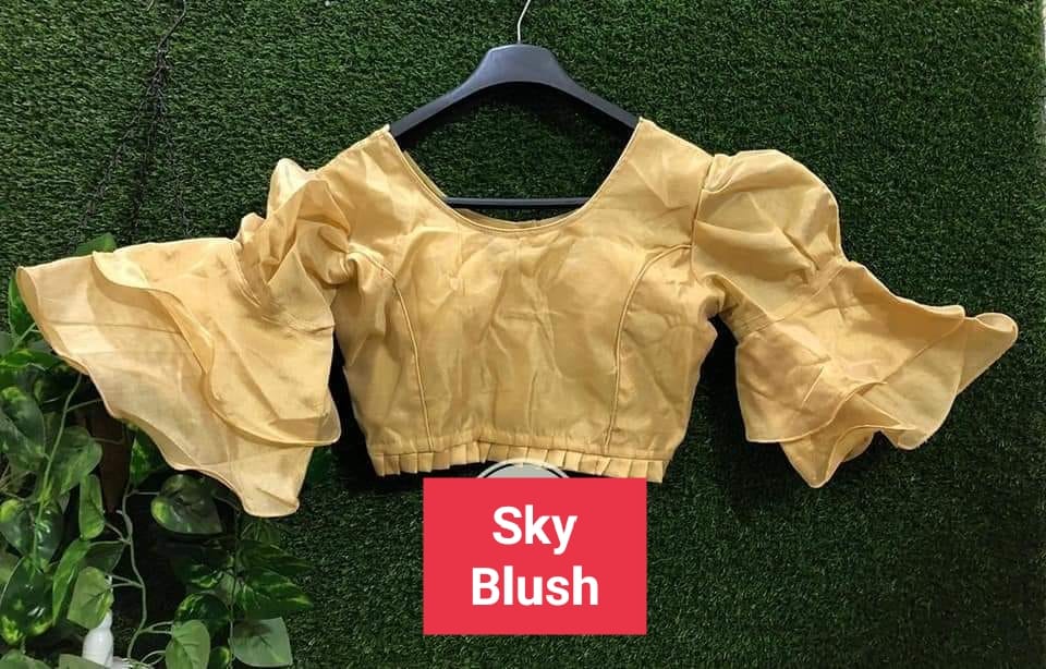 Buy Dhalia Drape: Stylish Blouse / Modern Crop Tops / Trendy Crops at best price in Bangladesh 