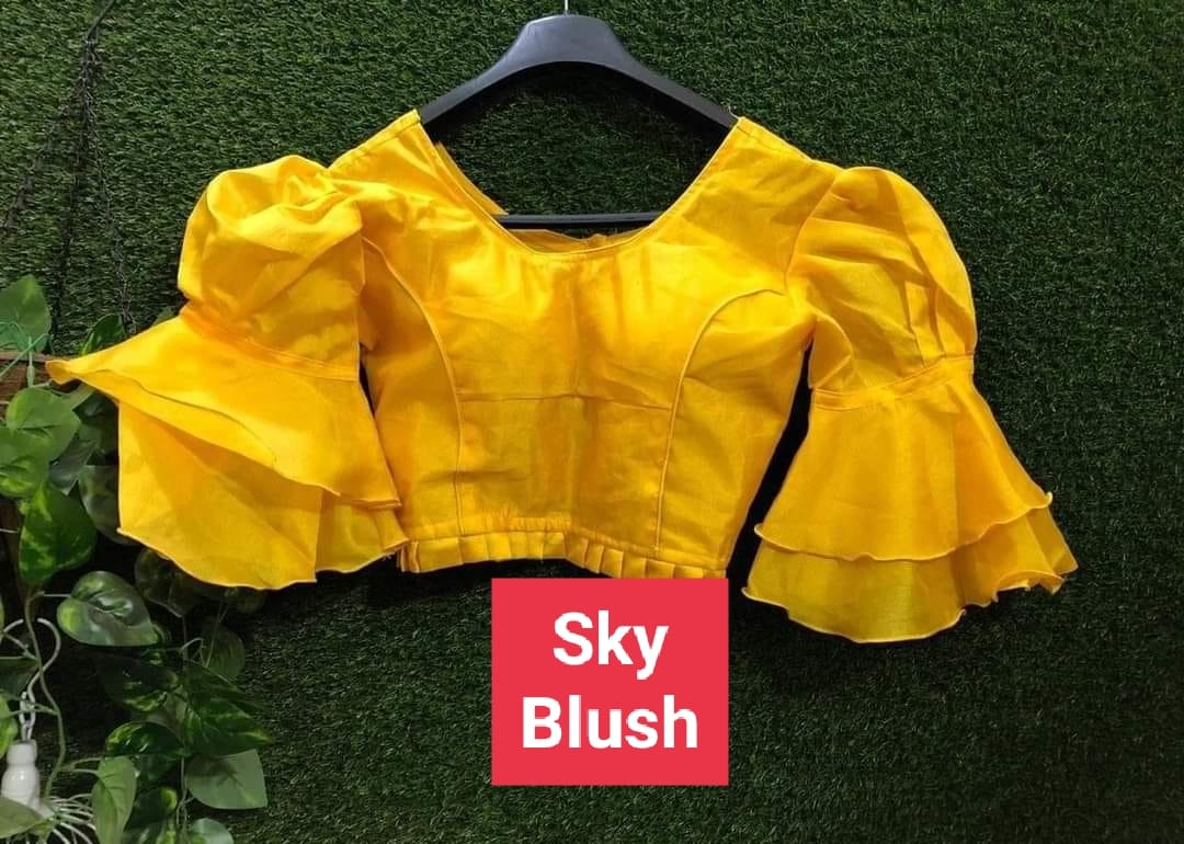 Buy Dhalia Drape: Stylish Blouse / Modern Crop Tops / Trendy Crops at best price in Bangladesh 