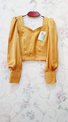 Buy Dhalia Drape: Stylish Blouse / Modern Crop Tops / Trendy Crops at best price in Bangladesh 