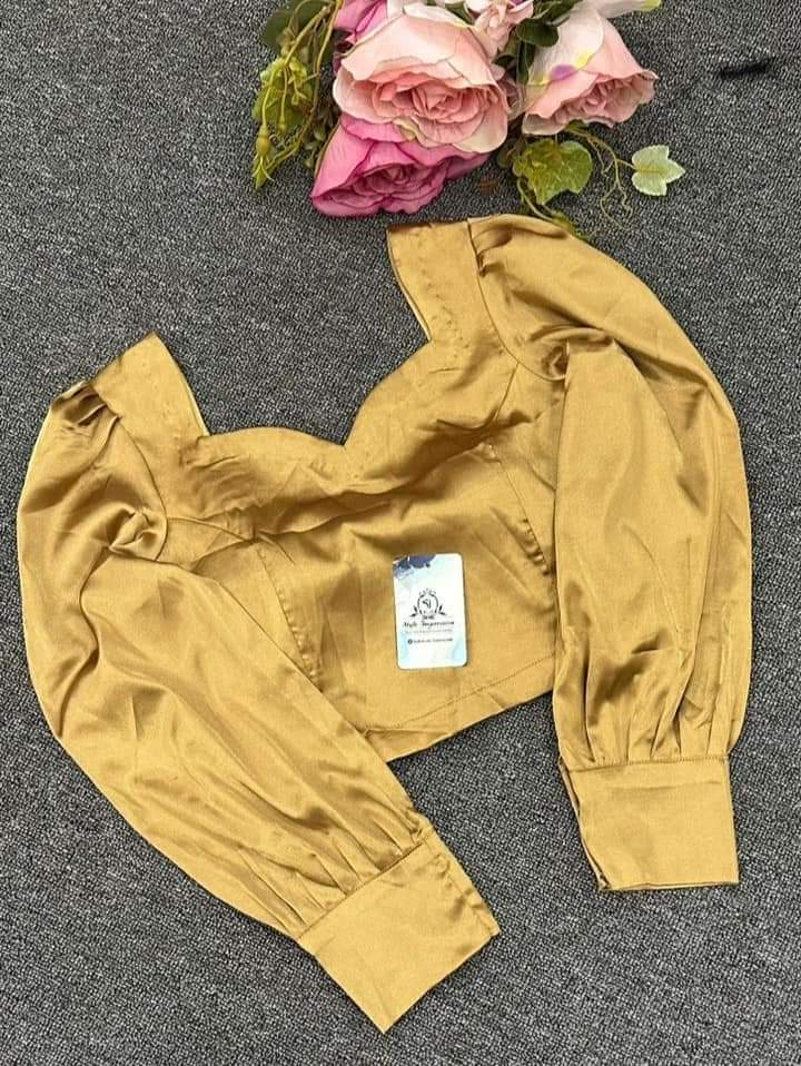 Buy Dhalia Drape: Stylish Blouse / Modern Crop Tops / Trendy Crops at best price in Bangladesh 