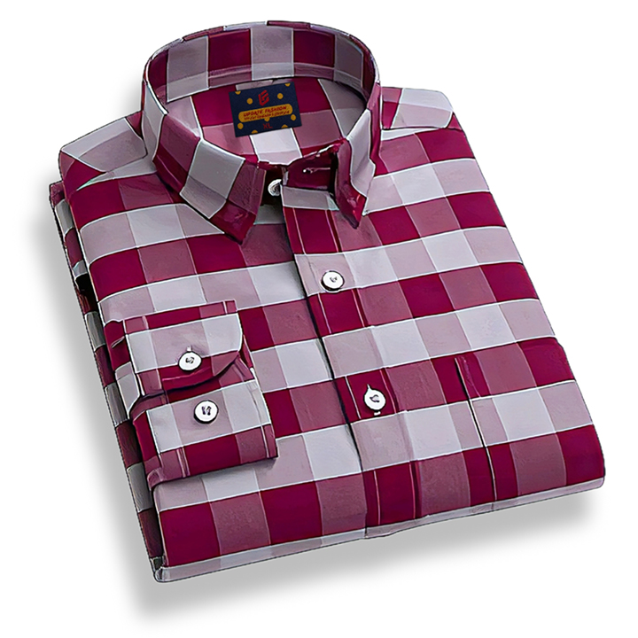Buy Men's Long Sleeve Check Shirt at Best Price in Bangladesh