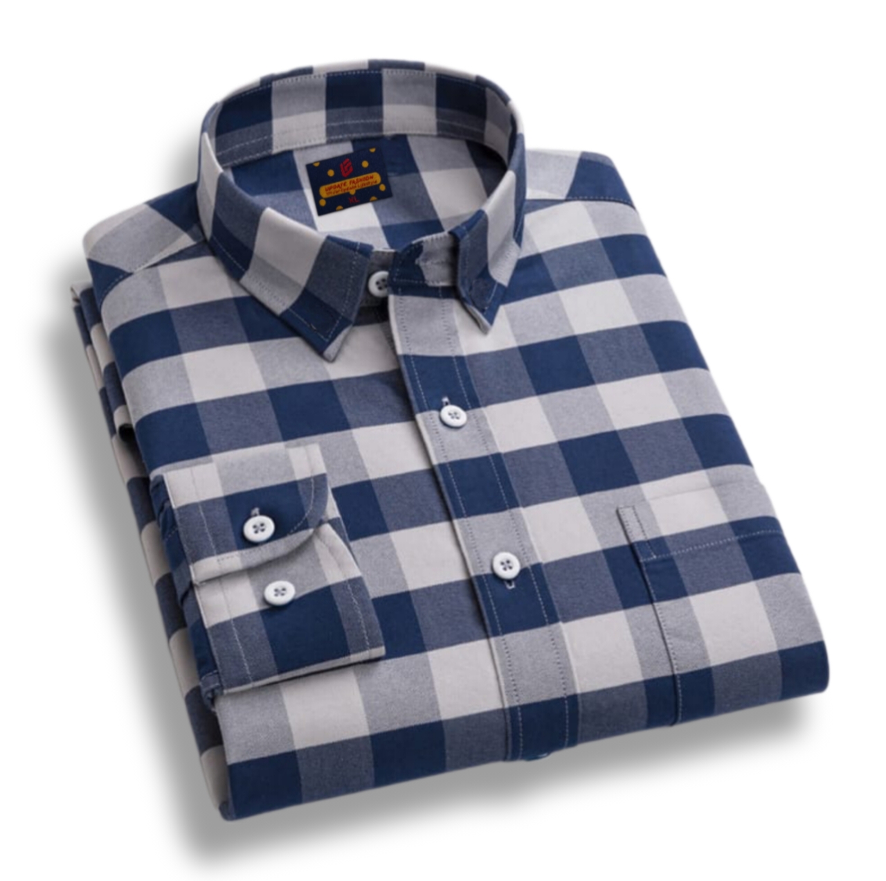 Buy Men's Long Sleeve Check Shirt  at Best Price in Bangladesh