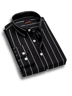 Buy  Men's Long Sleeve Stripe / Print Shirt  at Best Price in Bangladesh