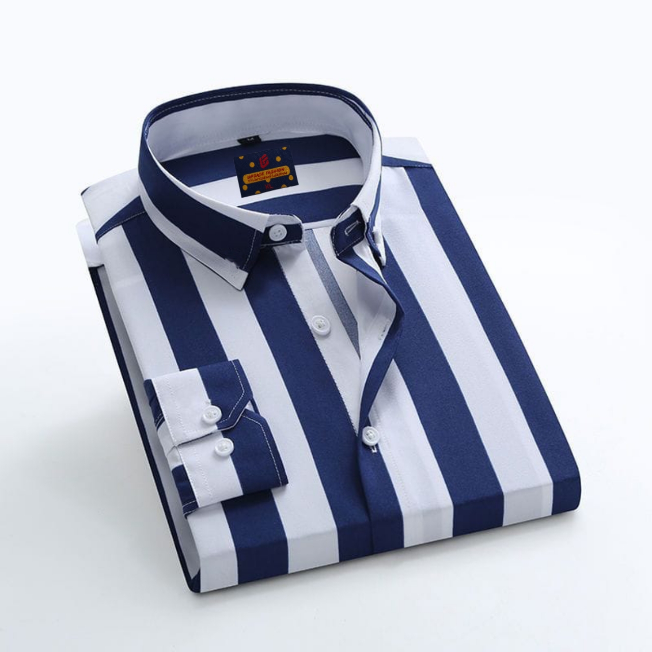 Buy  Men's Long Sleeve Stripe / Print Shirt  at Best Price in Bangladesh