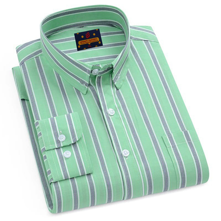 Buy  Men's Long Sleeve Stripe / Print Shirt  at Best Price in Bangladesh