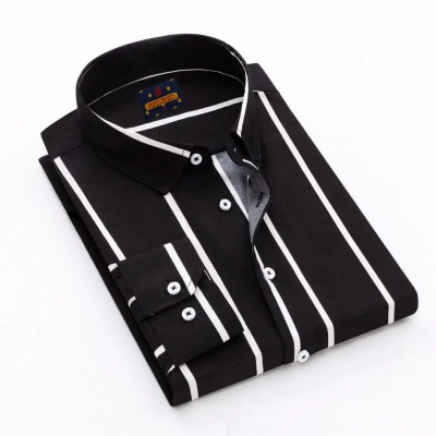 Buy  Men's Long Sleeve Stripe / Print Shirt  at Best Price in Bangladesh