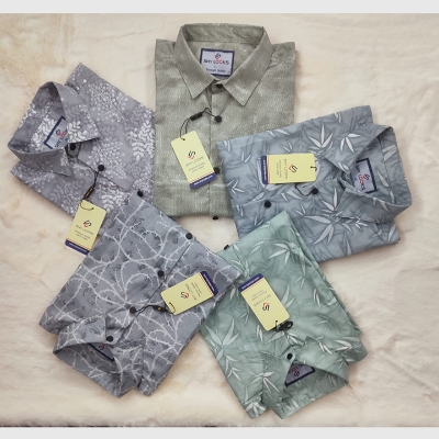 Buy  Pure Cotton Full Sleeve Print Shirt for Men's  at Best Price in Bangladesh