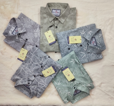 Buy  Pure Cotton Full Sleeve Print Shirt for Men's  at Best Price in Bangladesh