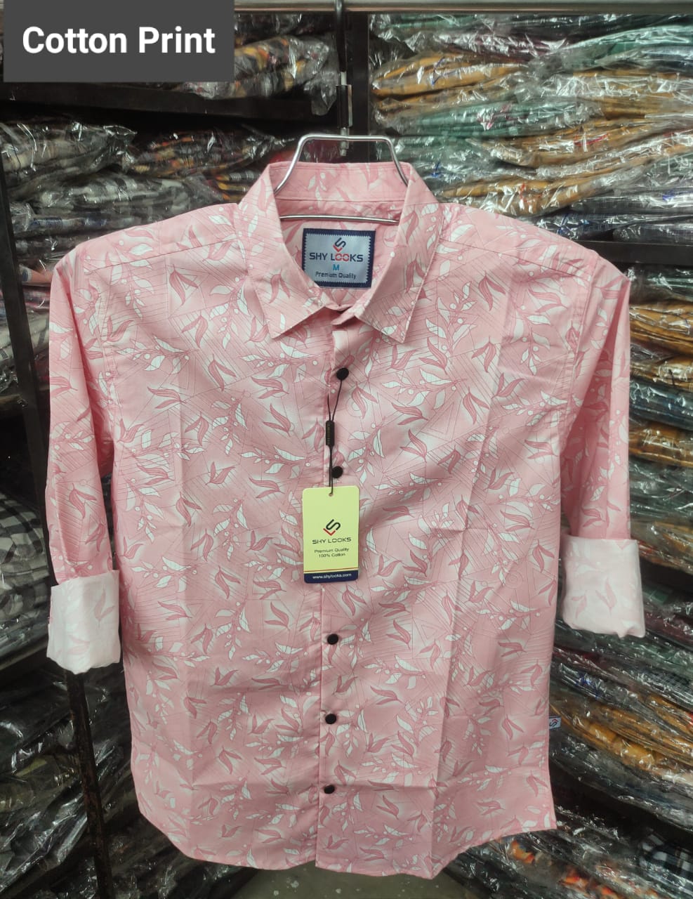 Buy  Pure Cotton Full Sleeve Print Shirt for Men's  at Best Price in Bangladesh