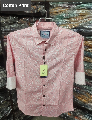Buy  Pure Cotton Full Sleeve Print Shirt for Men's  at Best Price in Bangladesh