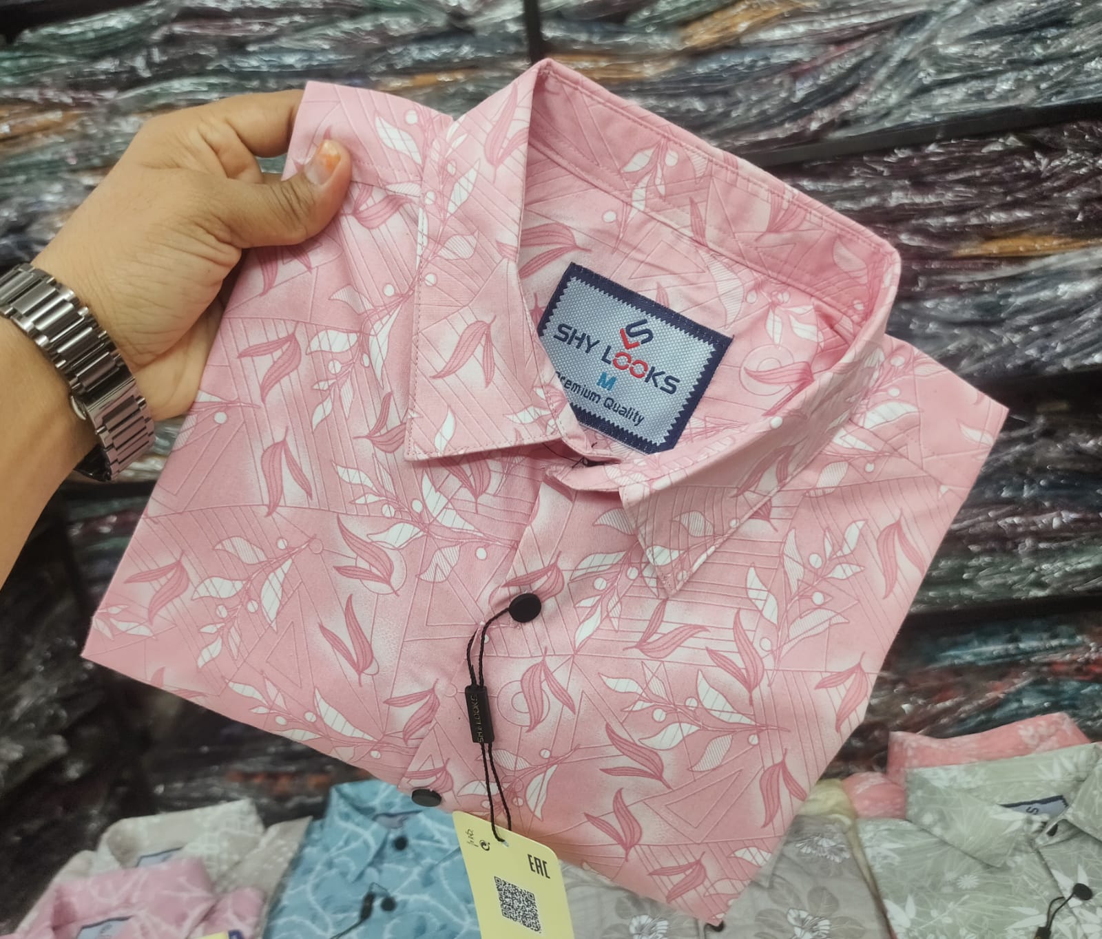 Buy  Pure Cotton Full Sleeve Print Shirt for Men's  at Best Price in Bangladesh