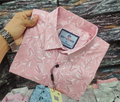 Buy  Pure Cotton Full Sleeve Print Shirt for Men's  at Best Price in Bangladesh