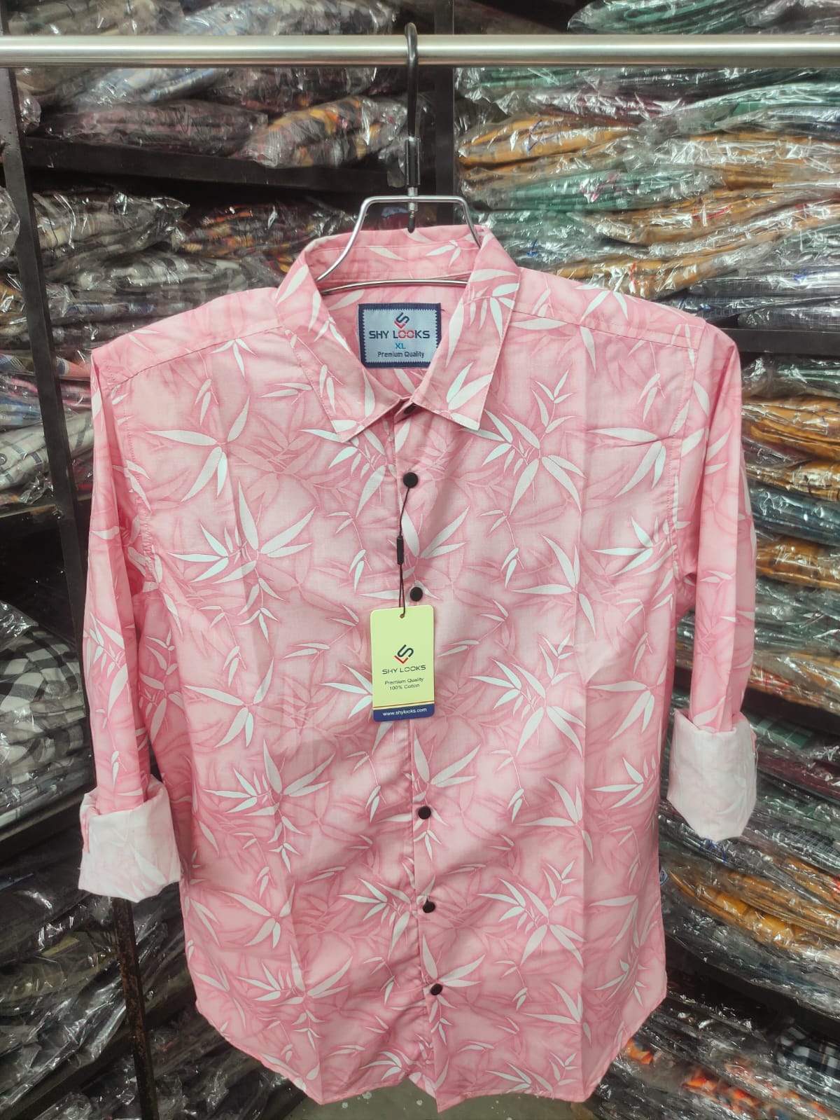 Buy  Pure Cotton Full Sleeve Print Shirt for Men's  at Best Price in Bangladesh
