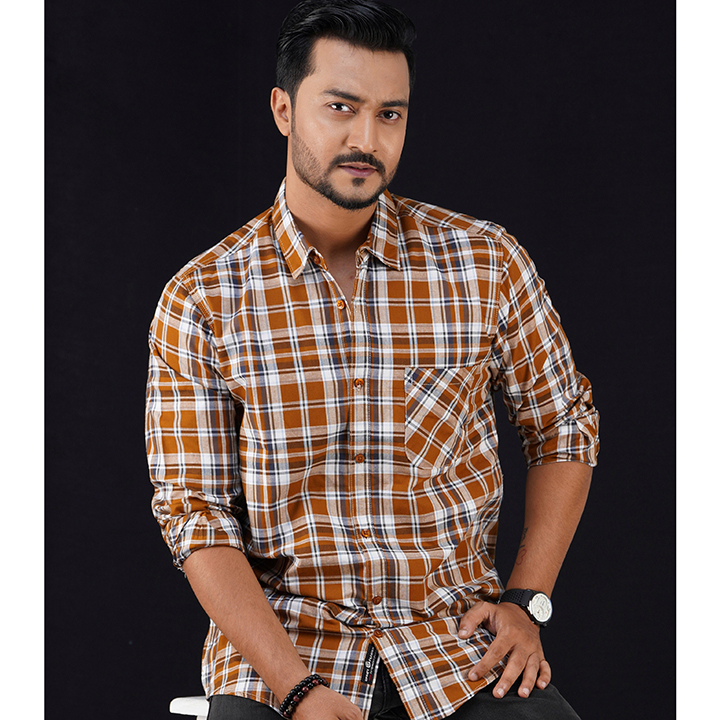 Buy Men's Long Sleeve Check Shirt at Best Price in Bangladesh