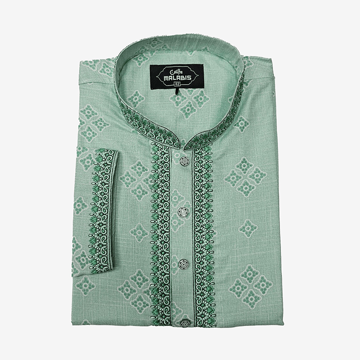 Buy Exclusive Embroidery Cotton Panjabi  at Best Price in Bangladesh