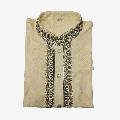 Buy Exclusive Embroidery Cotton Panjabi  at Best Price in Bangladesh