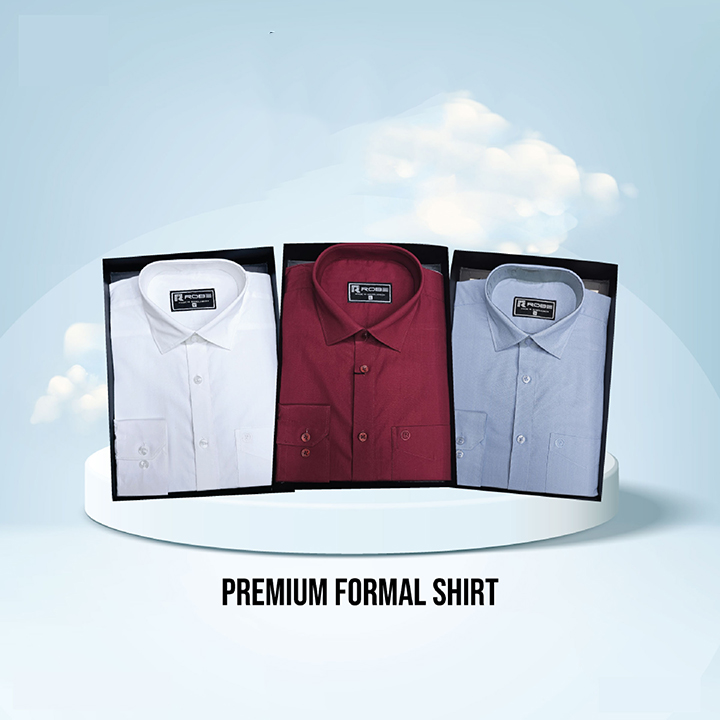 Buy Combo Cotton Exclusive Formal Shirt at Best Price in Bangladesh