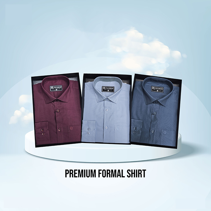 Buy Combo Cotton Exclusive Formal Shirt at Best Price in Bangladesh