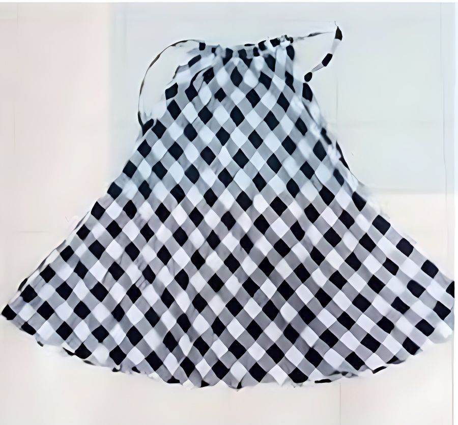 Buy Stylish Long Cotton Check Skirt for Women – Fashionable and Comfortable best Price In Bangladesh