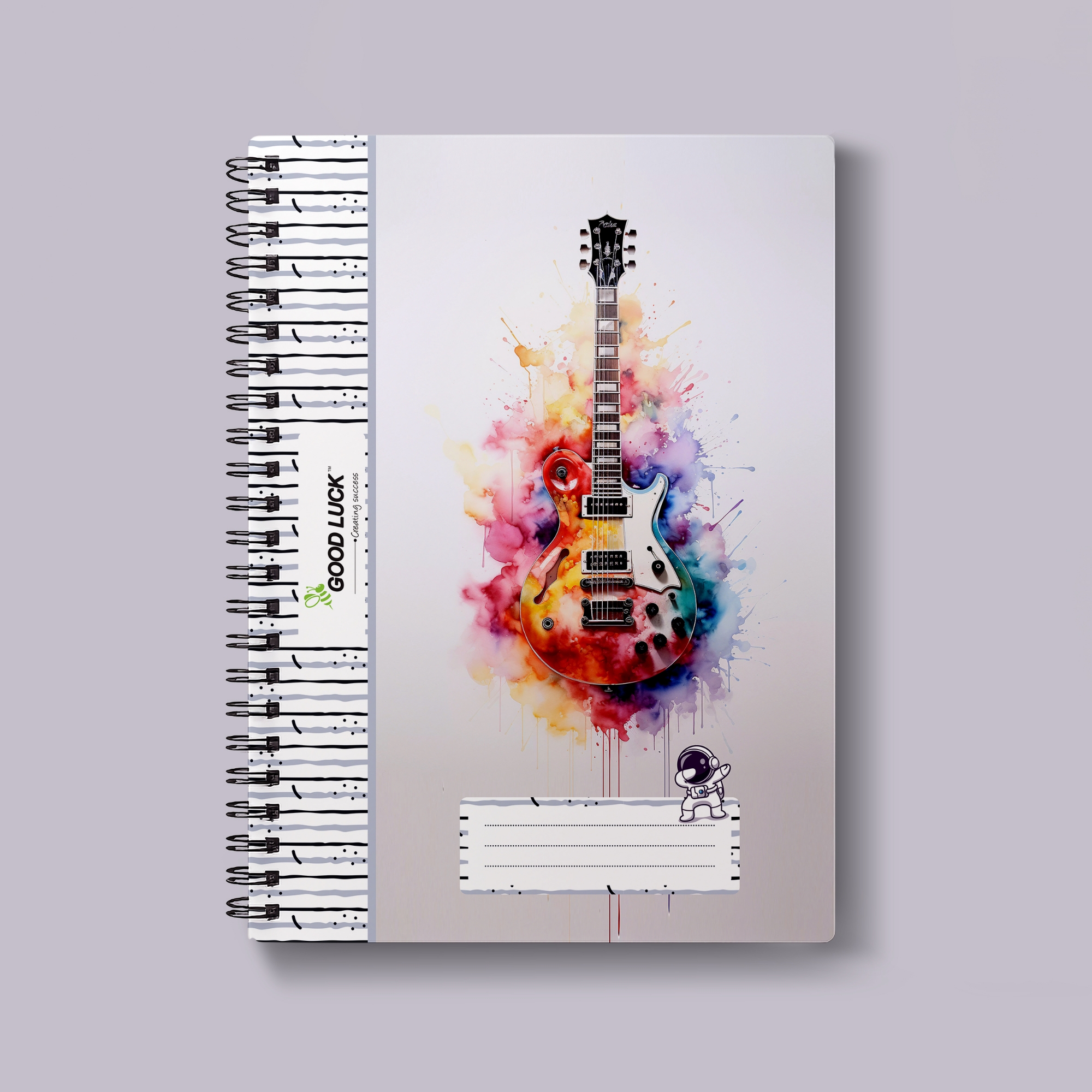 Buy The Goodluck Universe Khata Spiral 120 Page With Margin Online at Best Price