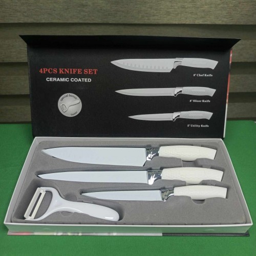 Picture of 4PCS Ceramic Coated Knife Set