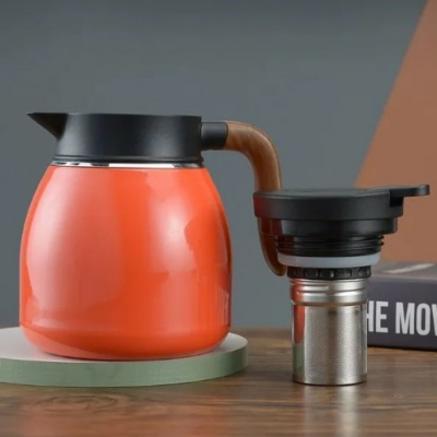 Picture of Smart LED temperature display Stainless Steel Thermos Insulation Vacuum Pot 1100mL