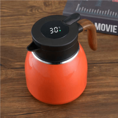 Picture of Smart LED temperature display Stainless Steel Thermos Insulation Vacuum Pot 1100mL