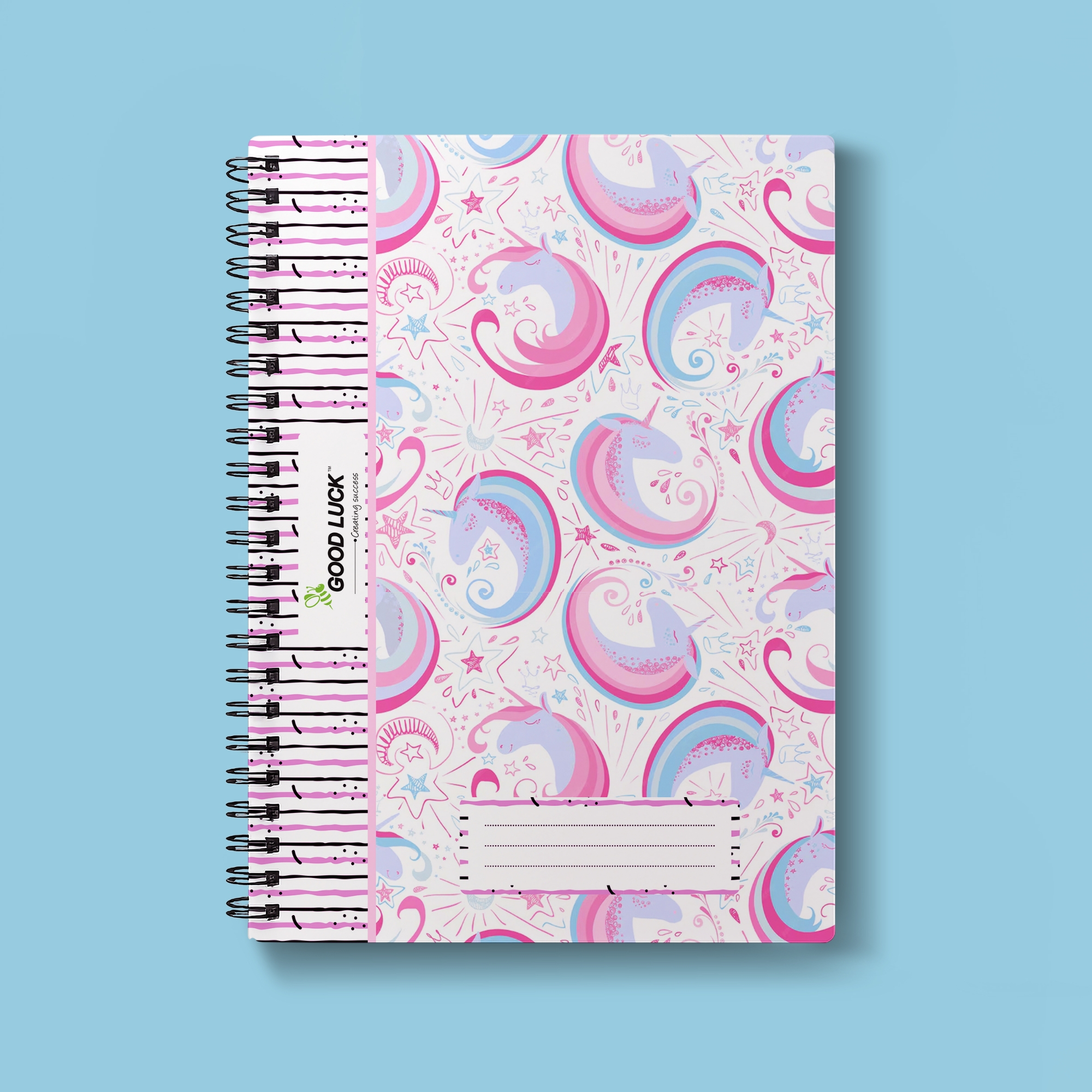 Buy The Good Luck Universe Khata - Spiral - 120 Page Without Margin  Online at Best Price