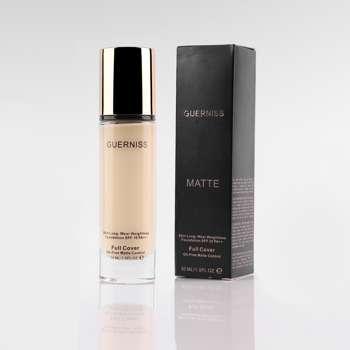 Picture of Guerniss Cover Matte Foundation 30ml Beige 4.0