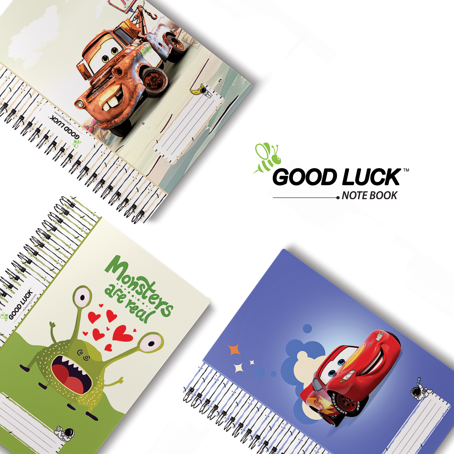 Buy The Good Luck Universe Khata - Spiral - 200 Page With Margin Online at Best Price