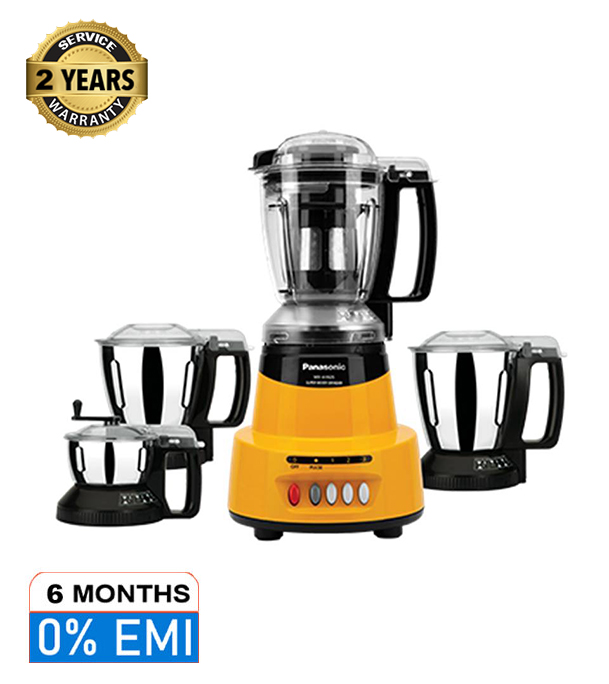 Buy Panasonic 1500W Mixer Grinder  Elements Series Powerful MX-AV425 Yellow at Best Price In Bangladesh