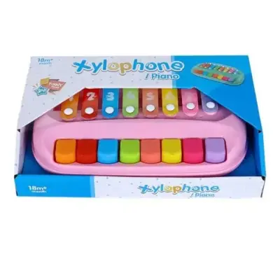 Picture of 2 in 1 Xylophone Piano Musical Instrument For Kids
