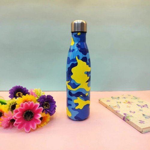 Picture of Military print water bottle 500ml