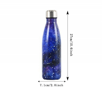Picture of 500ML Starry Sky Plating Stainless Steel Insulated Water Bottle