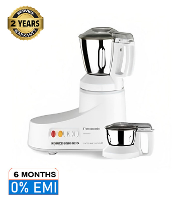Buy Panasonic MX-AC210s Super Mixer Grinder 2 Jars White Online at Best Price