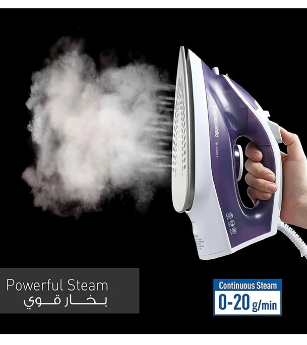 Buy Panasonic 1800W Titanium Coated Steam Iron NI-M300T at Best Price In Bangladesh