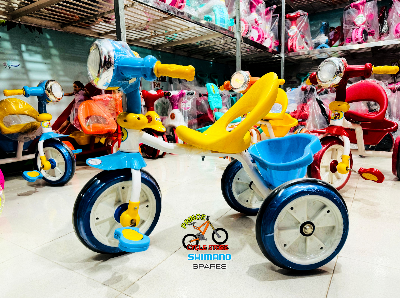 Buy Headlight Baby Tricycle with Music and Light & 4 Colours Tricycle for Kids and Babys / Bike for Babys & Kids Tricycles Prince Cycle Store  At Best Price In Bangladesh