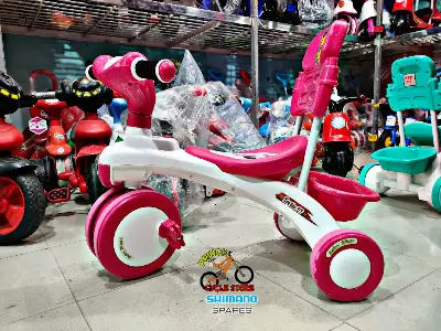 Buy China Baby Tricycle with Music and Light / Purple/Red/Blue/Light Green/Pink Bike for Babys & Kids Tricycles For Baby Prince Cycle Store  At Best Price In Bangladesh