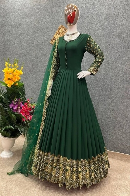 Buy Deemed Georgette Embroidered Party Dress at Best Price In Bangladesh