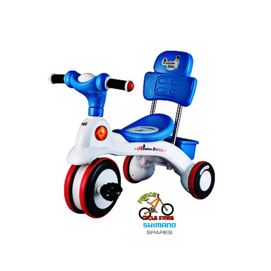Buy Captain Bike Booster Pink/Purple/Red/Blue Tricycle for Kids & Baby With Music And Light - A.C.I Prince Cycle Store  At Best Price In Bangladesh