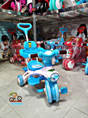 Buy China Tricycle Complete 9M - Pink/Blue/Red/Purple/Light Green Tricycle For Baby Kids Music & light Prince Cycle Store  At Best Price In Bangladesh