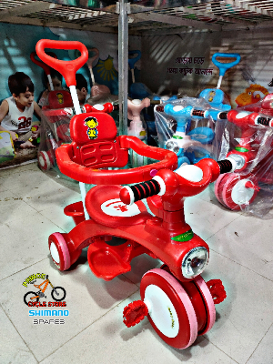 Buy China Tricycle Complete 9M - Pink/Blue/Red/Purple/Light Green Tricycle For Baby Kids Music & light Prince Cycle Store  At Best Price In Bangladesh