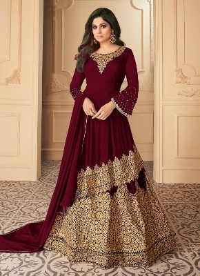 Buy Readymade Georgette Embroidered Party Dress at Best Price In Bangladesh
