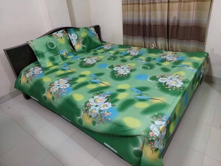 Buy Luxury Twill Cotton King Size Bed Sheet - 4 Pecs Set at Best Price In Bangladesh