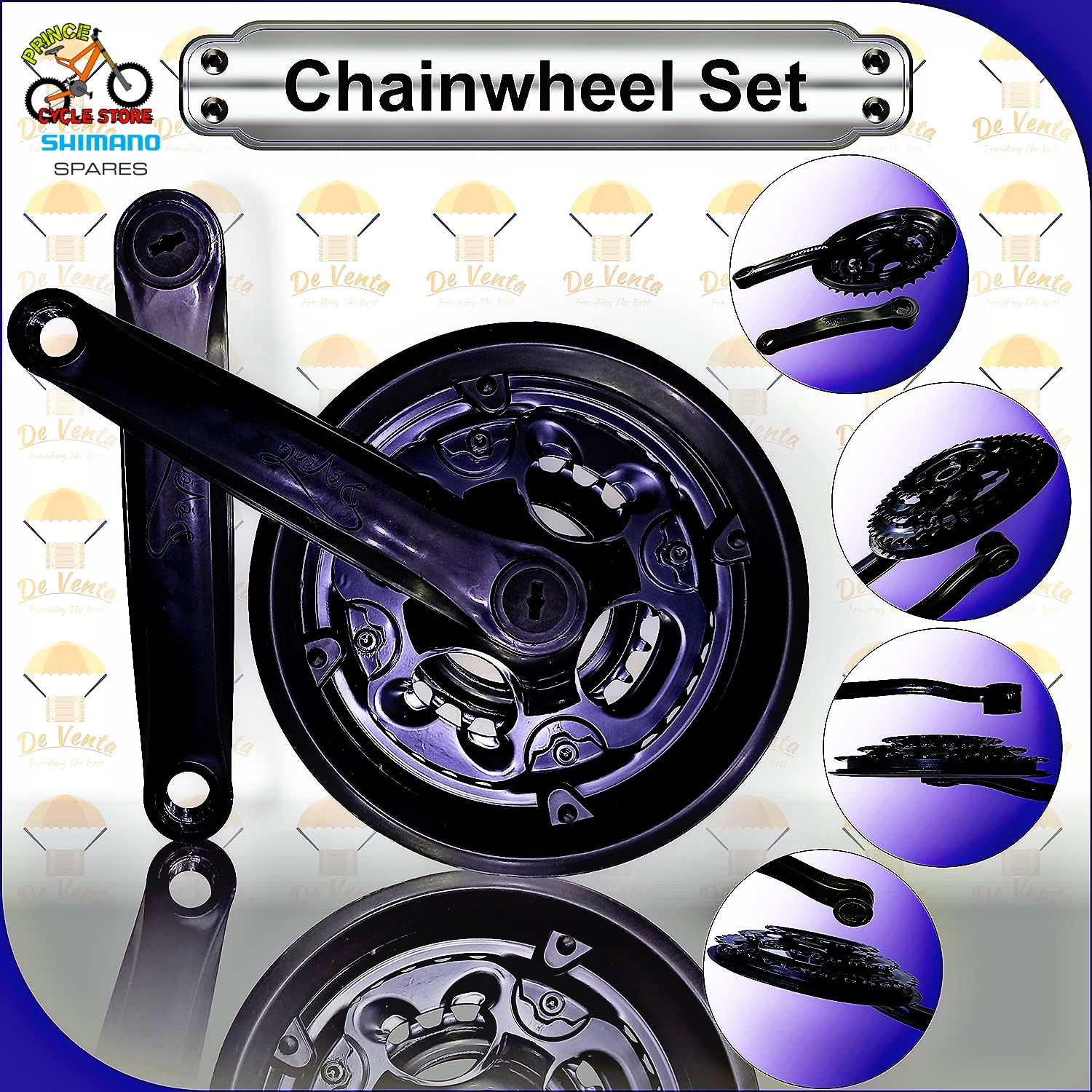 Buy Complete Bicycle Gear Set 21speed, Total 12 Parts Cycle Gear Kit Set Compatible For All Kind Of Bicycles Prince Cycle Store At Best Price In Bangladesh