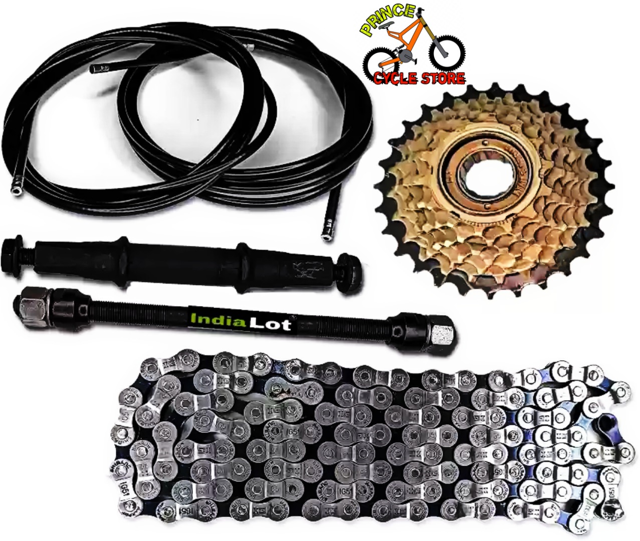 Buy Complete Set of 21 Speed Bicycle Gear Total 12 Parts, Compatible for All Kind of Bicycles Prince Cycle Store  At Best Price In Bangladesh